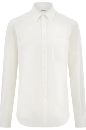 Salvatore Ferragamo Hombre, Camisas, Blanco, Talla: L