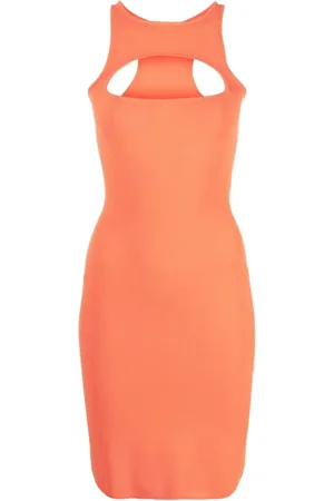 Dsquared2 Mujer, Vestidos, Naranja, Talla: S