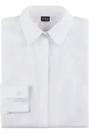 FAY Mujer, Blusas y Camisas, Blanco, Talla: L