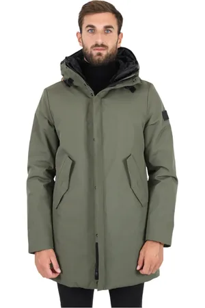 Dekker Hombre, Abrigos, Verde, Talla: L