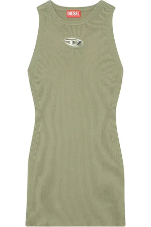 Diesel Mujer, Vestidos, Verde, Talla: S