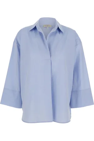 ANTONELLI Mujer, Blusas y Camisas, Azul, Talla: M