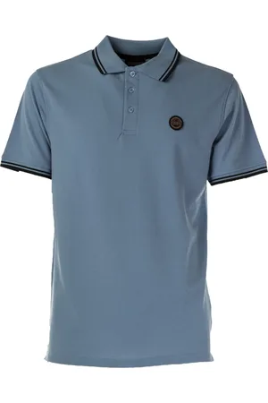 MUSEUM Hombre, Camisetas, Azul, Talla: 2XL