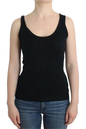 ERMANNO SCERVINO Mujer, Camisetas, Negro, Talla: S