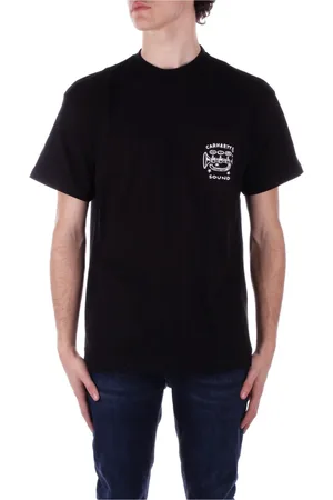 Carhartt Hombre, Camisetas, Negro, Talla: S