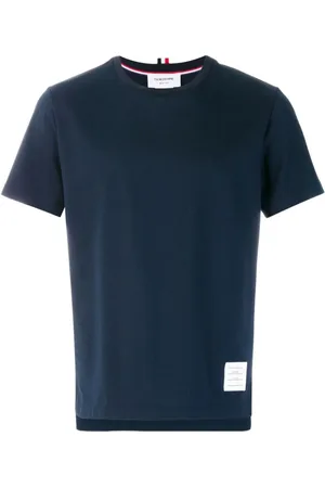 Thom Browne Hombre, Camisetas, Azul, Talla: XL