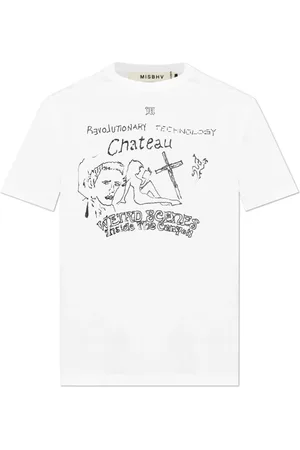 MISBHV Hombre, Camisetas, Blanco, Talla: M