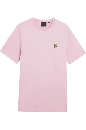 Lyle & Scott Hombre, Camisetas, Rosa, Talla: L