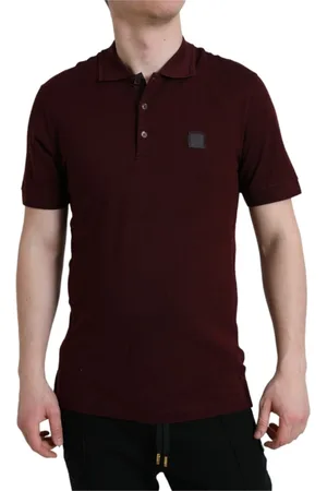 Dolce & Gabbana Hombre, Camisetas, Marrón, Talla: S