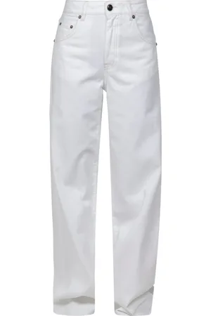 SEMICOUTURE Mujer, Vaqueros, Blanco, Talla: W31