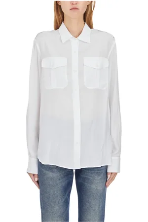 Dondup Mujer, Blusas y Camisas, Blanco, Talla: M