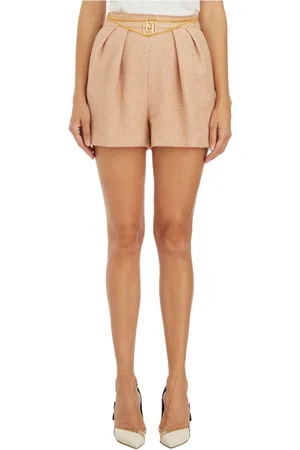 Elisabetta Franchi Mujer, Pantalones cortos, Naranja, Talla: S
