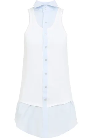 Maison Margiela Mujer, Blusas y Camisas, Azul, Talla: XS