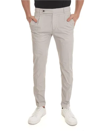 Berwich Hombre, Pantalones, Gris, Talla: M