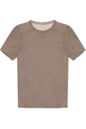 Rick Owens Hombre, Camisetas, Marrón, Talla: L