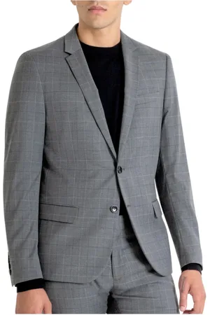 Antony Morato Hombre, Chaquetas, Gris, Talla: S
