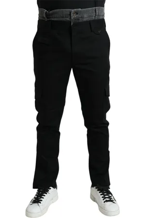 Dolce & Gabbana Hombre, Pantalones, Negro, Talla: S