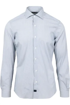 FAY Hombre, Camisas, Blanco, Talla: 2XL