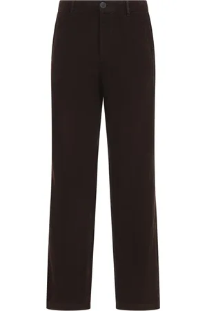 RANRA Hombre, Pantalones, Marrón, Talla: M