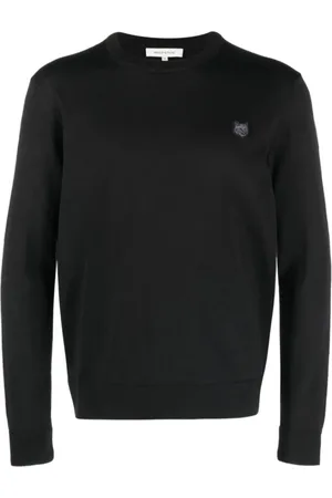 Maison Kitsuné Hombre, Jerseys, Negro, Talla: L