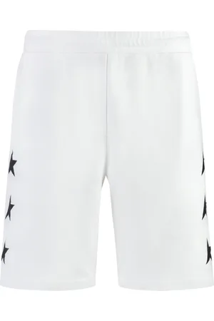 Golden Goose Hombre, Pantalones cortos, Blanco, Talla: S