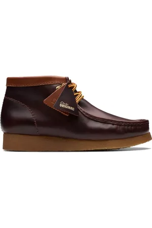 Clarks Hombre, Zapatos, Rojo, Talla: 43 EU