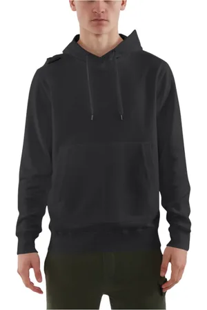 MA.STRUM Hombre, Sudaderas, Negro, Talla: L