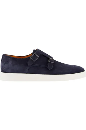 santoni Hombre, Zapatos, Azul, Talla: 43 EU