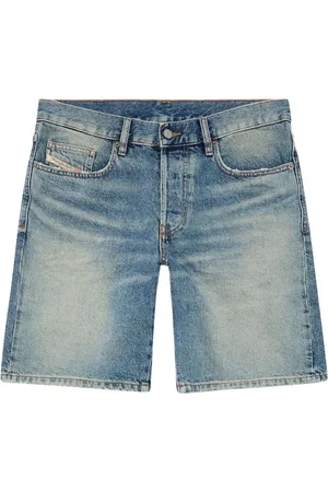 Diesel Hombre, Pantalones cortos, Azul, Talla: W32