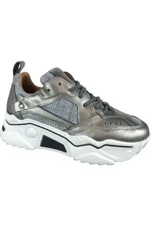 DWRS Mujer, Zapatos, Gris, Talla: 39 EU