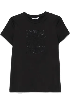 Max Mara Mujer, Camisetas, Negro, Talla: L