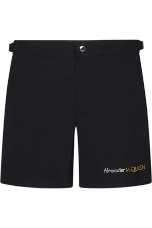 Alexander McQueen Hombre, Pantalones cortos, Negro, Talla: L