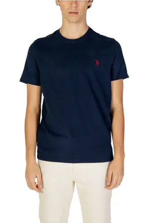 U.S. Polo Assn. Hombre, Camisetas, Azul, Talla: S