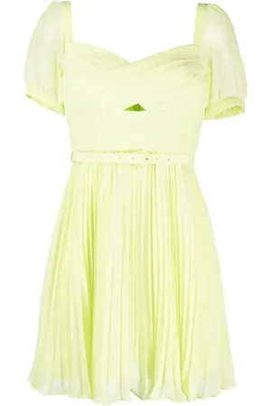 Self-Portrait Mujer, Vestidos, Verde, Talla: 3XS