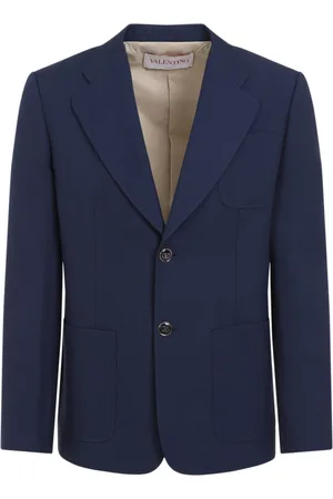 VALENTINO Hombre, Chaquetas, Azul, Talla: XL