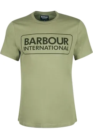 Barbour Hombre, Camisetas, Verde, Talla: XL