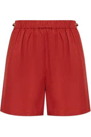 Max Mara Mujer, Pantalones cortos, Rojo, Talla: S