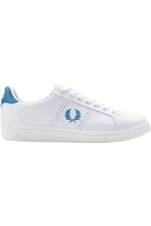 Fred Perry Hombre, Zapatos, Blanco, Talla: 41 EU