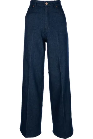 CRUNA Mujer, Pantalones, Azul, Talla: 2XS
