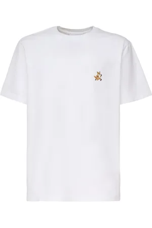 Maison Kitsuné Hombre, Camisetas, Blanco, Talla: L
