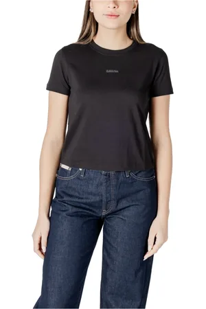 Calvin Klein Mujer, Camisetas, Negro, Talla: L