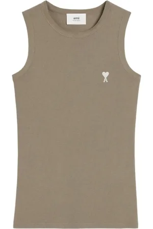 Ami Hombre, Camisetas, Marrón, Talla: S