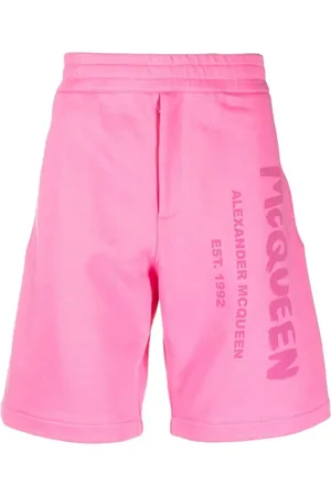 Alexander McQueen Hombre, Pantalones cortos, Rosa, Talla: L