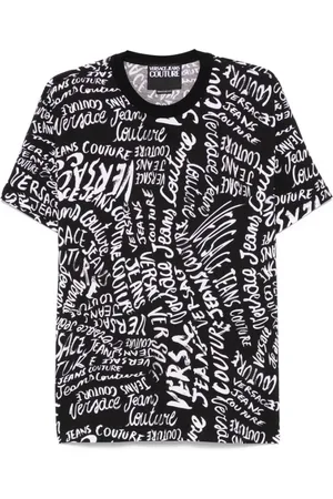 VERSACE Hombre, Camisetas, Negro, Talla: S