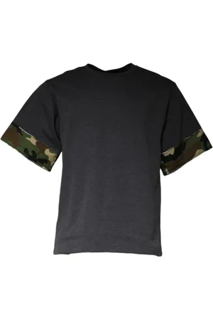 Dolce & Gabbana Hombre, Camisetas, Gris, Talla: S