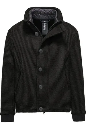 Bomboogie Hombre, Chaquetas, Negro, Talla: L