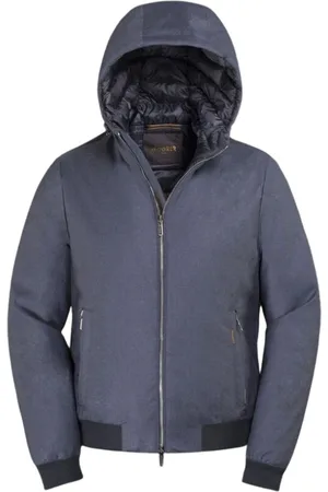 MOORER Hombre, Chaquetas, Azul, Talla: 4XL