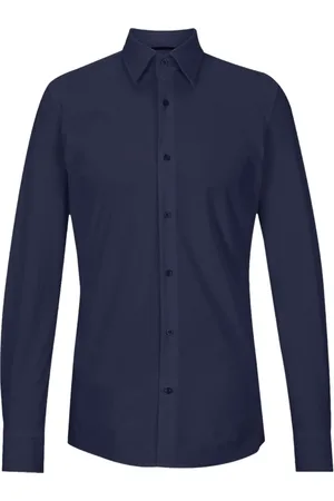 HUGO BOSS Hombre, Camisas, Azul, Talla: L