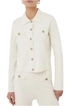 Twin-Set Mujer, Chaquetas, Blanco, Talla: S