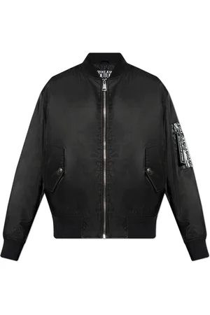 VERSACE Hombre, Chaquetas, Negro, Talla: L
